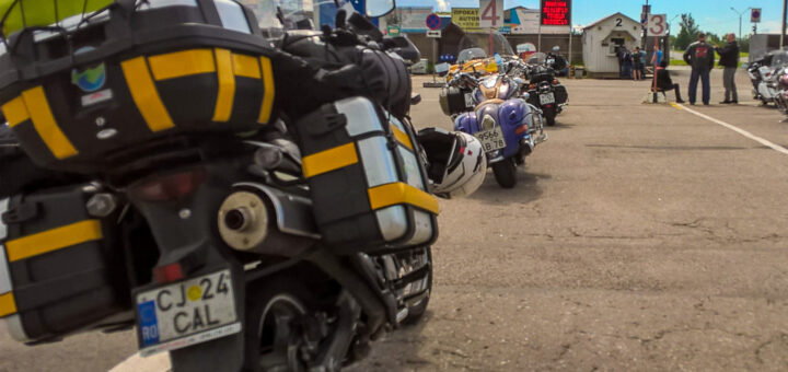 V-Strom la granita Estoniei cu Rusia